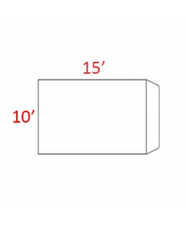 Envelop 10" x 15" [White]